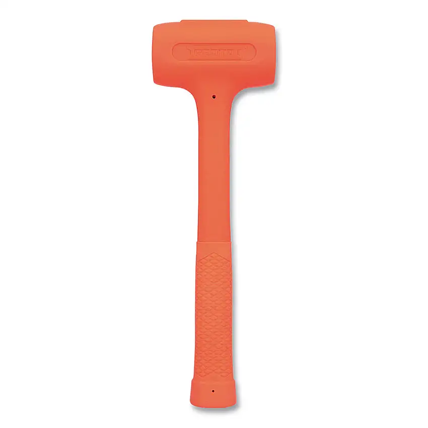 Stanley 57-532 Compo-Cast Standard Head Soft Face Hammers, 21 oz Head, 1.8 in Dia., Orange