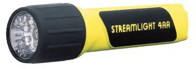 Streamlight 68202 ProPolymer Flashlights, 4 AA, 67 lumens, 7 LED