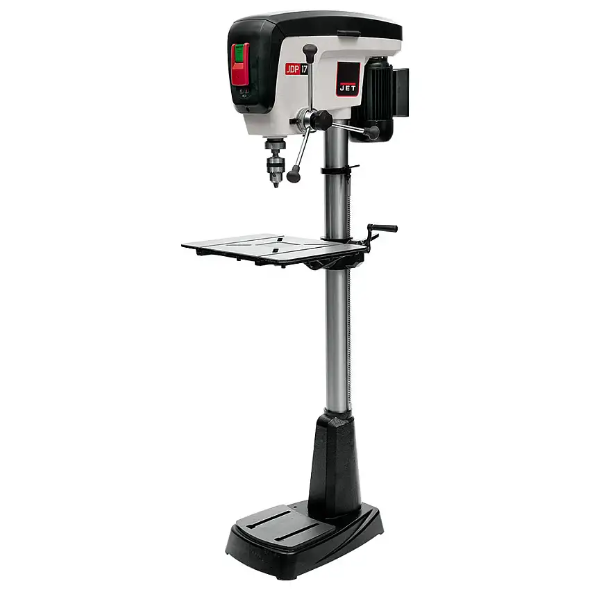 JET Drill Press — 17" Swing, 5/8" Chuck, 0.75HP Motor