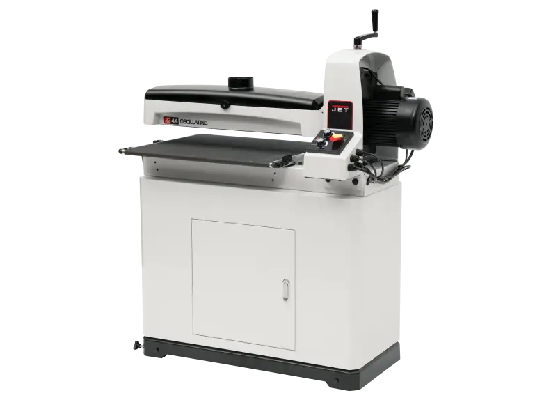 Jet JWDS-2244OSC Oscillating Drum Sander With Closed Stand (JT9-723544OSCK)