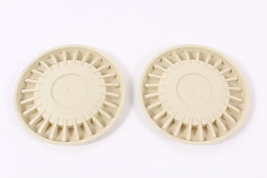 2 Pack Genuine MTD 731-0982C Beige Hub Cap Fits Gold Series White Yard Machines