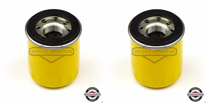 2 Pack Genuine Briggs & Stratton 795990 Oil Filter For 8.5 8.75 HP 121000 Series
