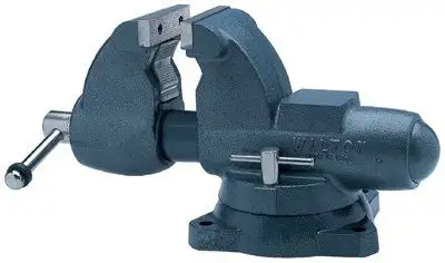 Wilton 28825 Combination Pipe/Bench Vises, 3 1/2 in Jaw, 4 1/2 in Throat, Swivel Base