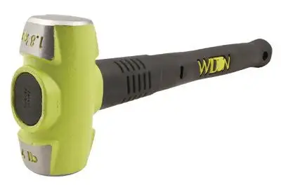Wilton 20412 B.A.S.H Unbreakable Handle Sledge Hammer, 4 lb Head, 12 in Ergonomic Handle