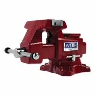 Wilton 28818 Utility Bench Vise, 4 1/2 in Jaw, 2 3/4 in Throat, 360° S