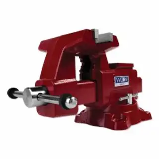 Wilton 28820 Utility Bench Vise, 6 1/2 in Jaw, 4 in Throat, 360° Swivel Base