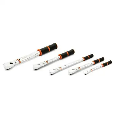 Cleco PTW05IC Preset Mechanical Torque Wrench | Interchangeable Head | 0.75 - 3.6 (in-lbs) Torque Range
