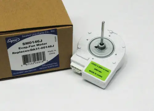 Supco SM0146J Refrigerator Evaporator Fan Motor for Samsung DA31-00146J