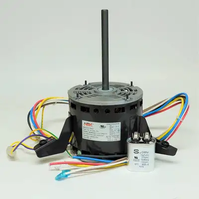 Direct Drive HVAC Blower Motor 1/2 HP 115V 1075 RPM Flex Mount for Goodman 0131F00022 0131F00022SP