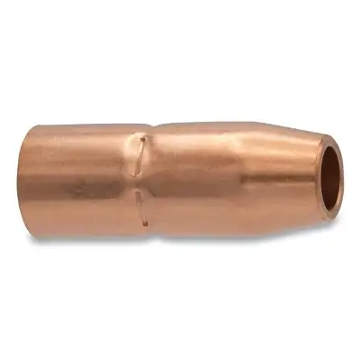 MIG Gun Nozzle, 1/2 in Bore, Flush, Miller® Style