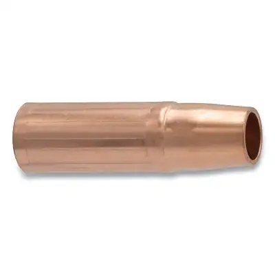 MIG Gun Nozzle, 1/8 in Recess, 5/8 in Bore, Tweco® Style 23, Self-Insu