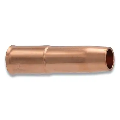 MIG Gun Nozzle, 5/8 in Bore, 1/8 in Recess, Tweco® Style 24A, Short St