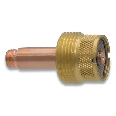 Gas Lens Collet Body, 3/32 in, Used on 17, 18, 26 Torches, Large Stand