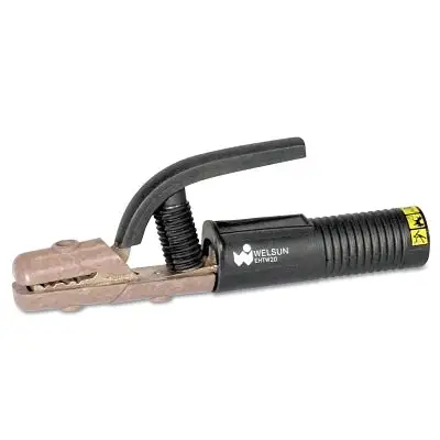 Electrode Holder - High Tong Type, 200 A, Brass, #3 Cable, 3.2 mm Elec
