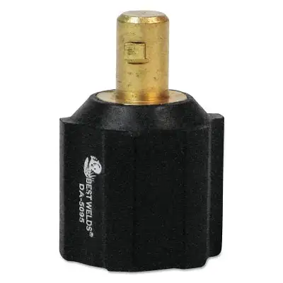Dinse Connector, Euro to USA Adapter, Twist-Lock, 1/0 AWG to 3/0 AWG C
