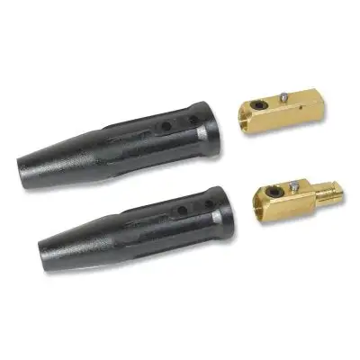 Cable Connector, LC40 Male/Female, Ball Point Connection, 1/0 AWG to 2