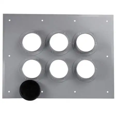 RFS 6-Port Aluminum Entry Panel (916216)