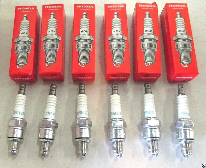 6 Pack Genuine Honda 98056-55777 Spark Plug Fits NGK CR5HSB OEM