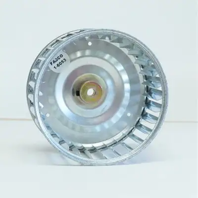 Fasco 1-6053 Squirrel Cage Blower Wheel 5-13/64" x 2-29/32" x 5/16" Bore CW 3600 RPM