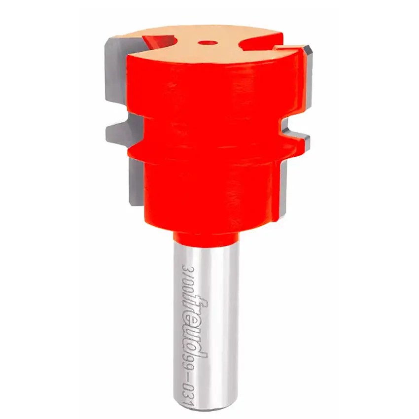 Freud Reversible Glue Joint Router Bit - 1-1/2" Diameter, 1-1/4" Cut,
