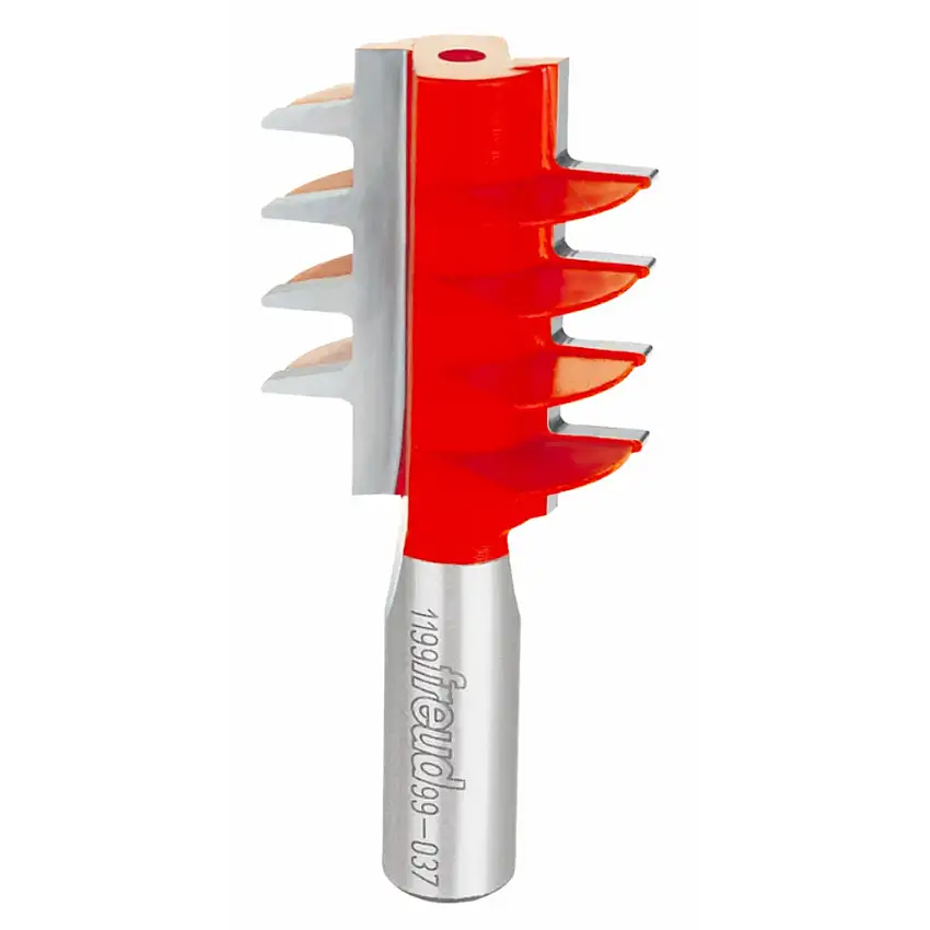 Freud Finger Joint Router Bit - 1-3/8" Diameter, 1-9/16" Cut, 1/2" Sha