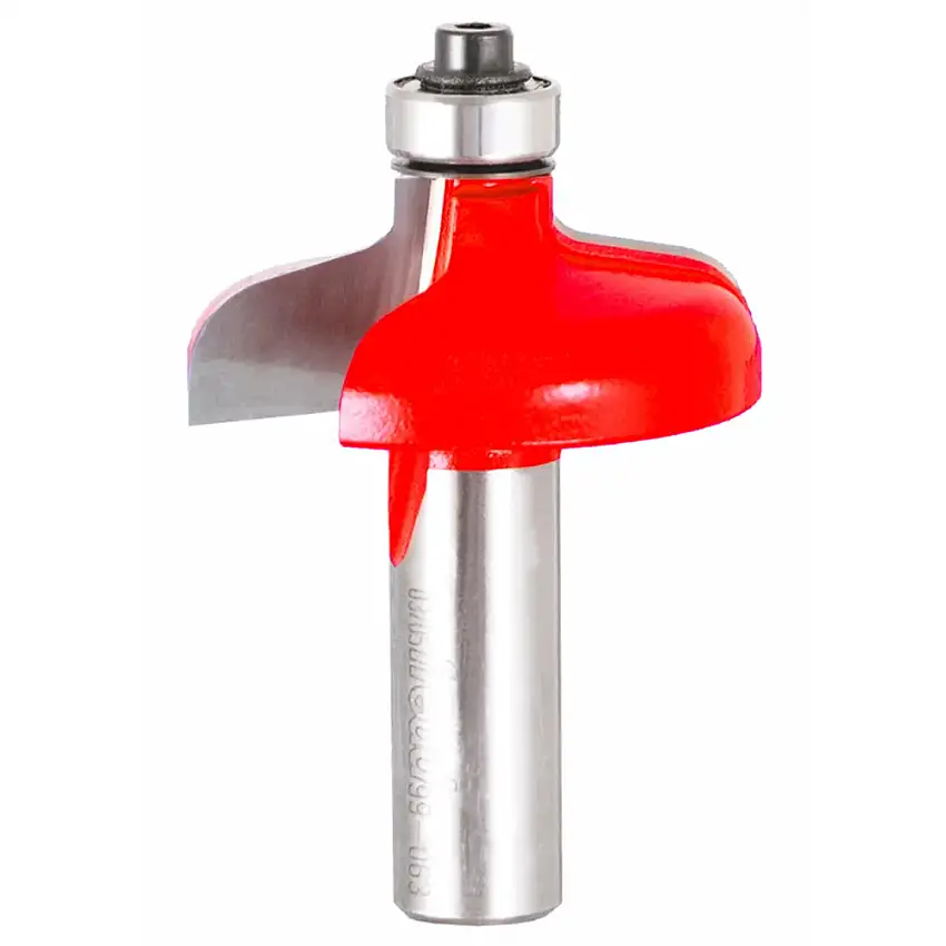 Freud No Lip Door Edge Router Bit - 1-3/4" Diameter, 5/8" Cut, 1/2" Sh
