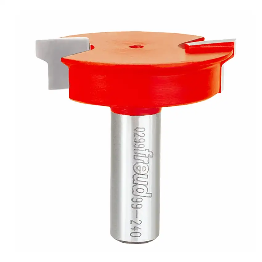 Freud Drawer Lock Router Bit - 2" Diameter, 33/64" Cut, 1/2" Shank