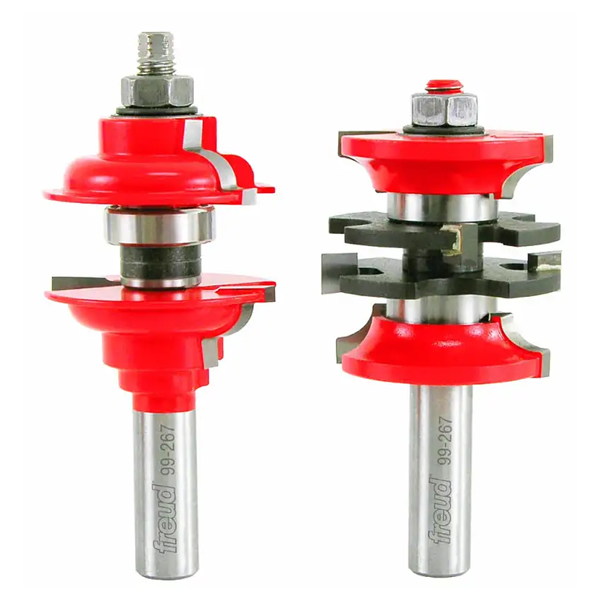 Freud Entry & Interior Door Router Bit System - 1-7/8" Diameter, 1-7/8