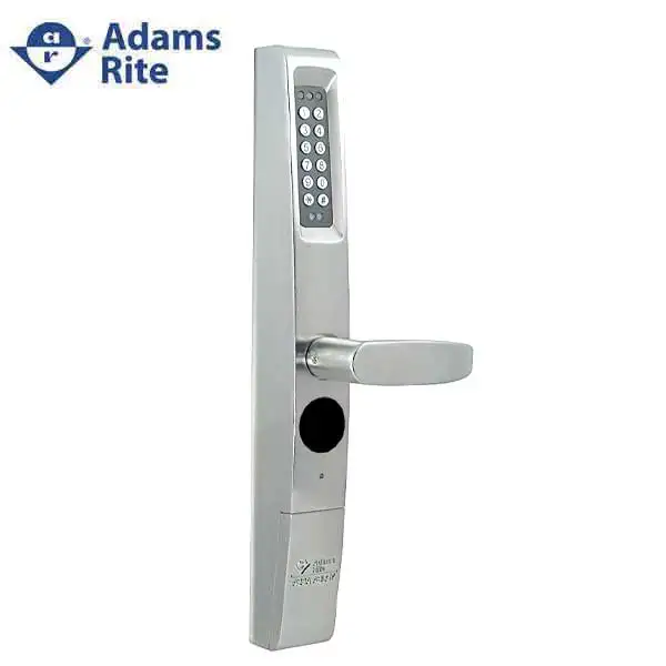 Adams Rite - eForce  3090-150 - Narrow Stile - Keyless Entry Electronic Lever Trim For Adams Rite MS Deadlocks - Anodized  Aluminum