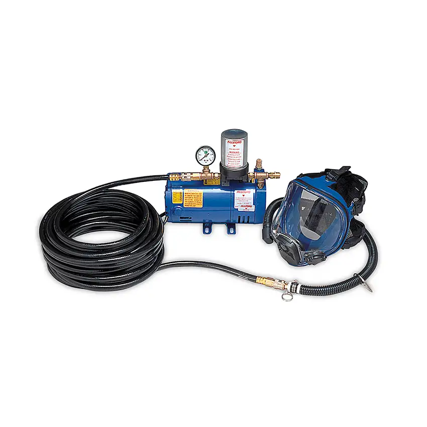 Allegro  21" X 15" X 17" 100' Various Low Pressure Full Mask Supplied Air System