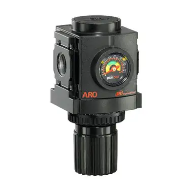 ARO R37221-400 Relieving Regulator | 1500 Series | 1/4" Port Size | Standard Knob Control | 86 SCFM