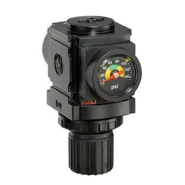 ARO R37111-120 Non-Relieving Regulator | 1000 Series | 1/8" Port Size | Standard Knob Control | 45 SCFM