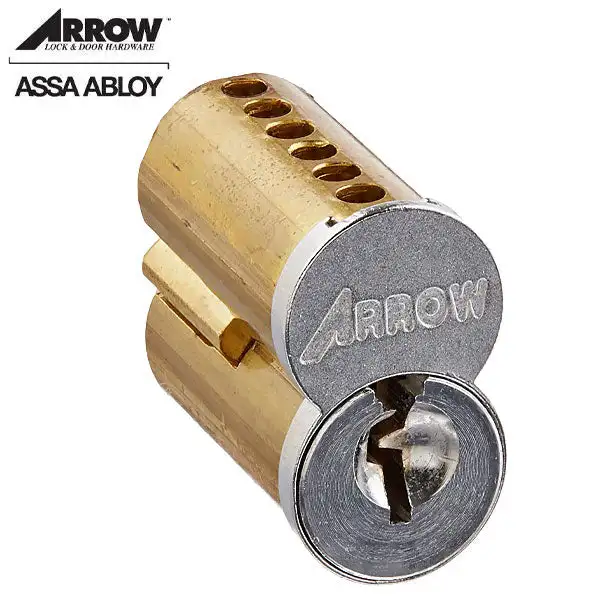 Arrow -100CRP-UCX1C - Small-Format IC Core SFIC - 6 Pins - Arrow 1C - Uncombinated - 26D - Satin Chrome