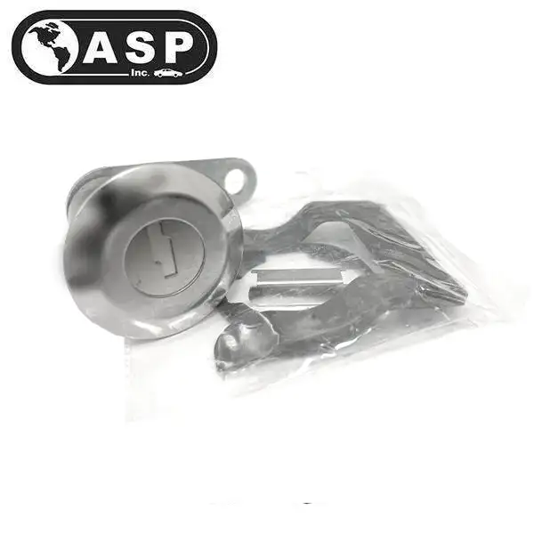 1967-2008 Ford Mercury Hummer / H50 / Trunk Door Lock Cylinder / Pin Tumbler / Un-Coded / Chrome / D-42-231 (ASP)