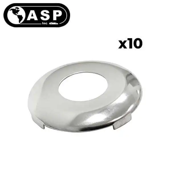 1983-1991 Toyota / TR33 TR37 TR39 TR25 / Face Cap for Door Lock / Chrome / P-30-271 (ASP) (Pack of 10)
