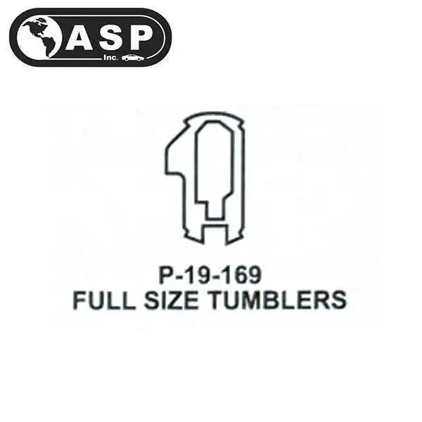 Honda / Acura / HO03 / High Security Tumbler #3 / Full / P-19-169 (ASP) (10 Pack)