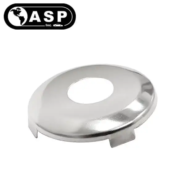 1995-2012 Ford / H75 / 8 Cut / Face Cap for Door Lock / Chrome / P-42-266 (ASP) (Pack of 10)