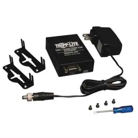 Tripp Lite VGA with Audio over Cat5/Cat6 Extender Receiver 60Hz (B132-100A)