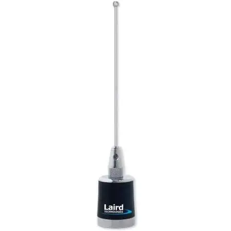 Laird 136-174 Wideband No Tune Antenna Black/Silver (B1360W)