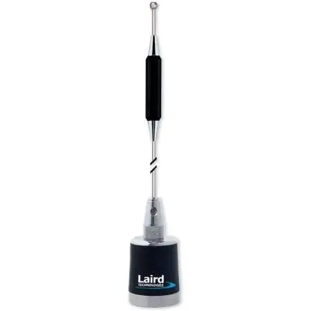 Laird NMO 806-896MHz 5dB Closed Coil Chrome Antenna (B8065C)