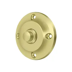 Round Contemporary Bell Button by Deltana