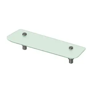 BBS Series Frosted Glass Shelf by Deltana