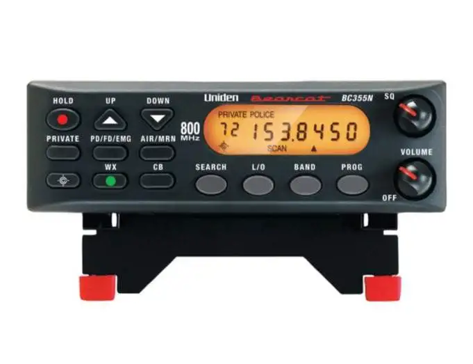 Uniden 300 Channel Narrow Band Mobile Scanner Radio (BC355N)