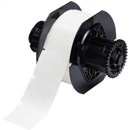 Brady B33-121-427 Self-Laminating Vinyl Wrap Around Labels for B33 Printers - 1.5 x 1.75-Inch - 1000 Labels Per Roll