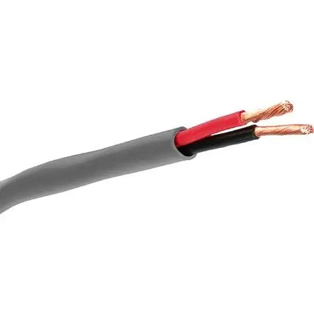 Belden 1307A 16 GA Direct Burial Low Cap Oxygen Free Speaker Wire - Gray - 1000 Foot
