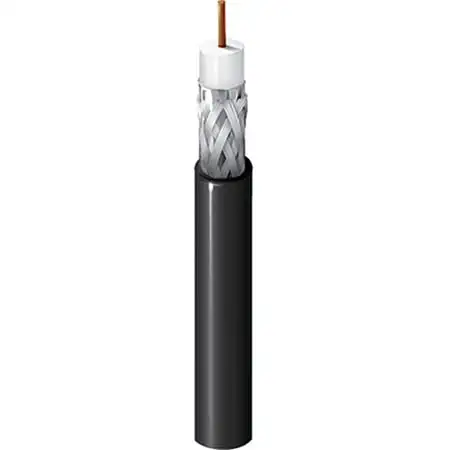 Belden 1694WB 18 AWG Flooded RG-6/U Low-Loss Serial Digital Video Coax Cable - 1000 Foot
