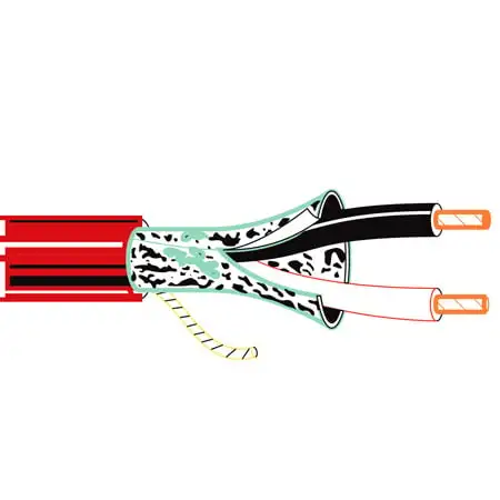 Belden 88641 Paired High Temperature Electronic / 2 Conductor Single-Pair Cable - 1000 Foot