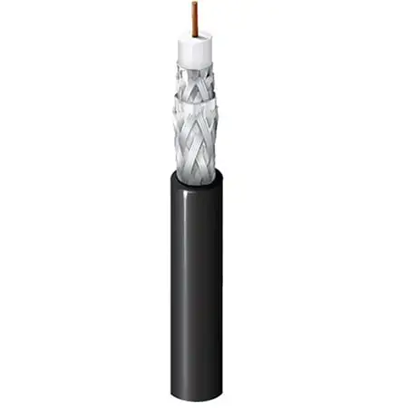 Belden 9311 20 AWG RG-58A/U 50 Ohm Wireless Transmission Coax - 1000 Foot - Black