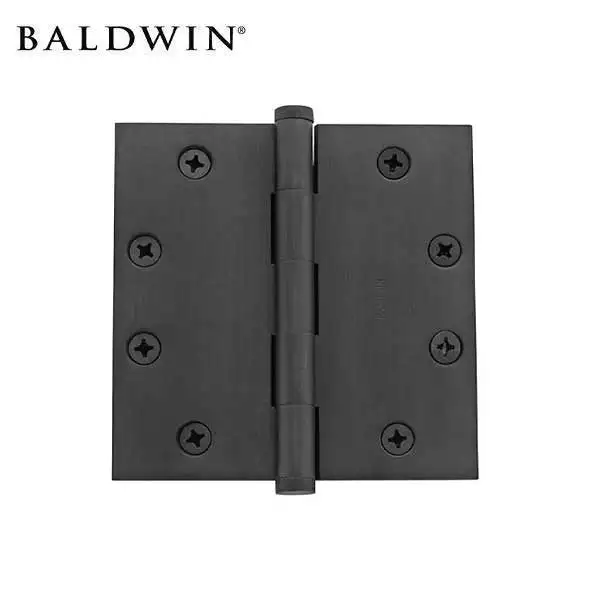Baldwin - 1045.112.I - Square Corner Hinge - 4.5" x 4.5" - 112 - Venetian Bronze