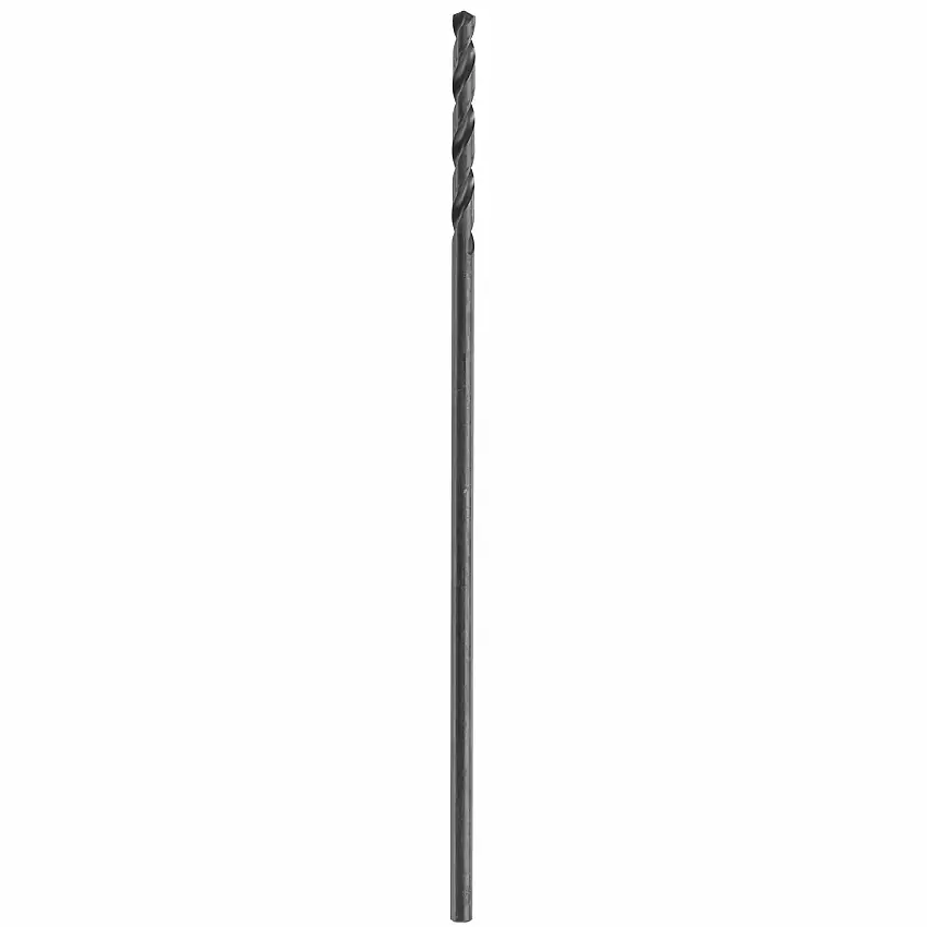 Bosch 6" X 1/4" X 1/4" Black Oxide Coated Drill Bit